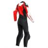 Dainese MIRAGE 2PCS dámská kombinéza červená/bílá vel.46